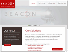 Tablet Screenshot of beaconhcs.com